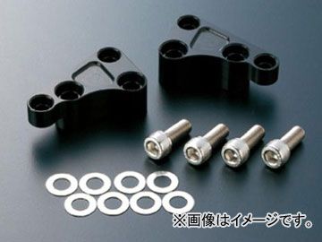 2輪 アクティブ キャリパーサポート フロント 大径ローター対応/brembo 40mmピッチ/ブラック 1473011B JAN：4538792694580 ヤマハ TRX850 1995年～1997年