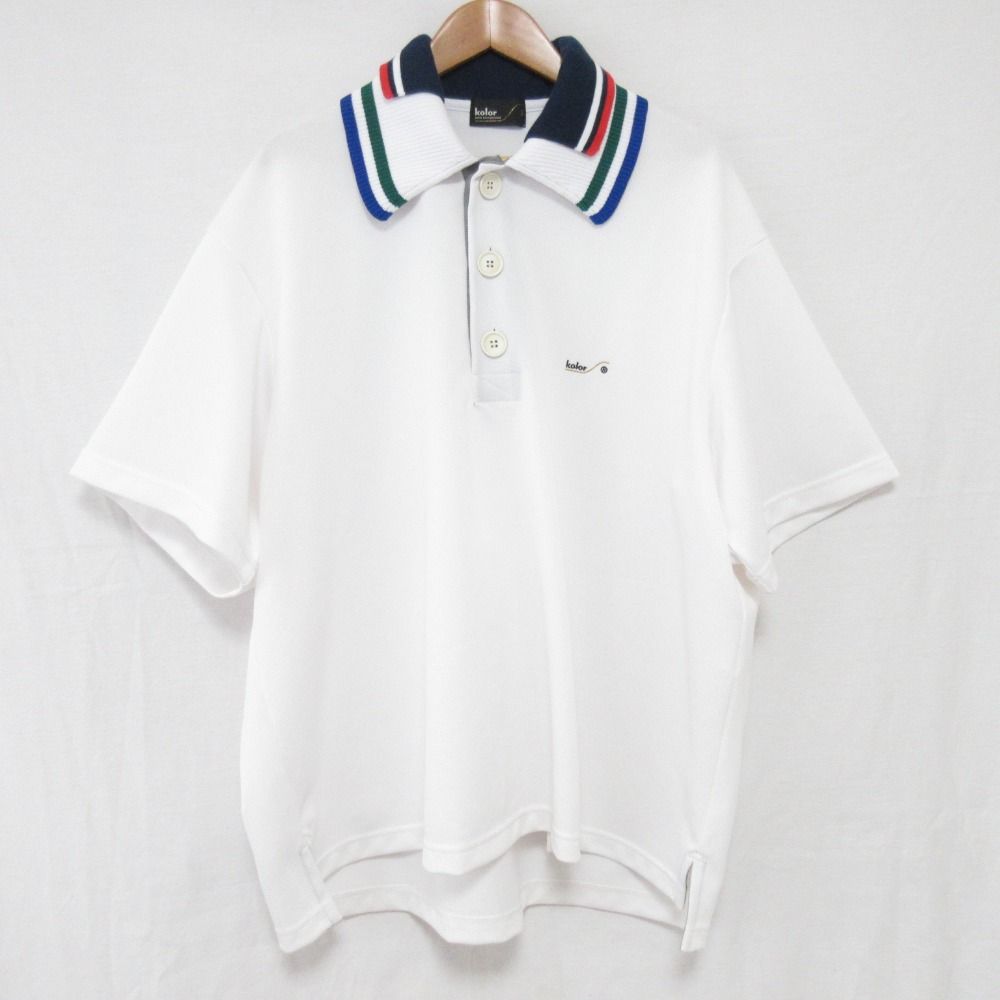 kolor 22ss ポロシャツ kolor カラー 22SS ポロシャツ