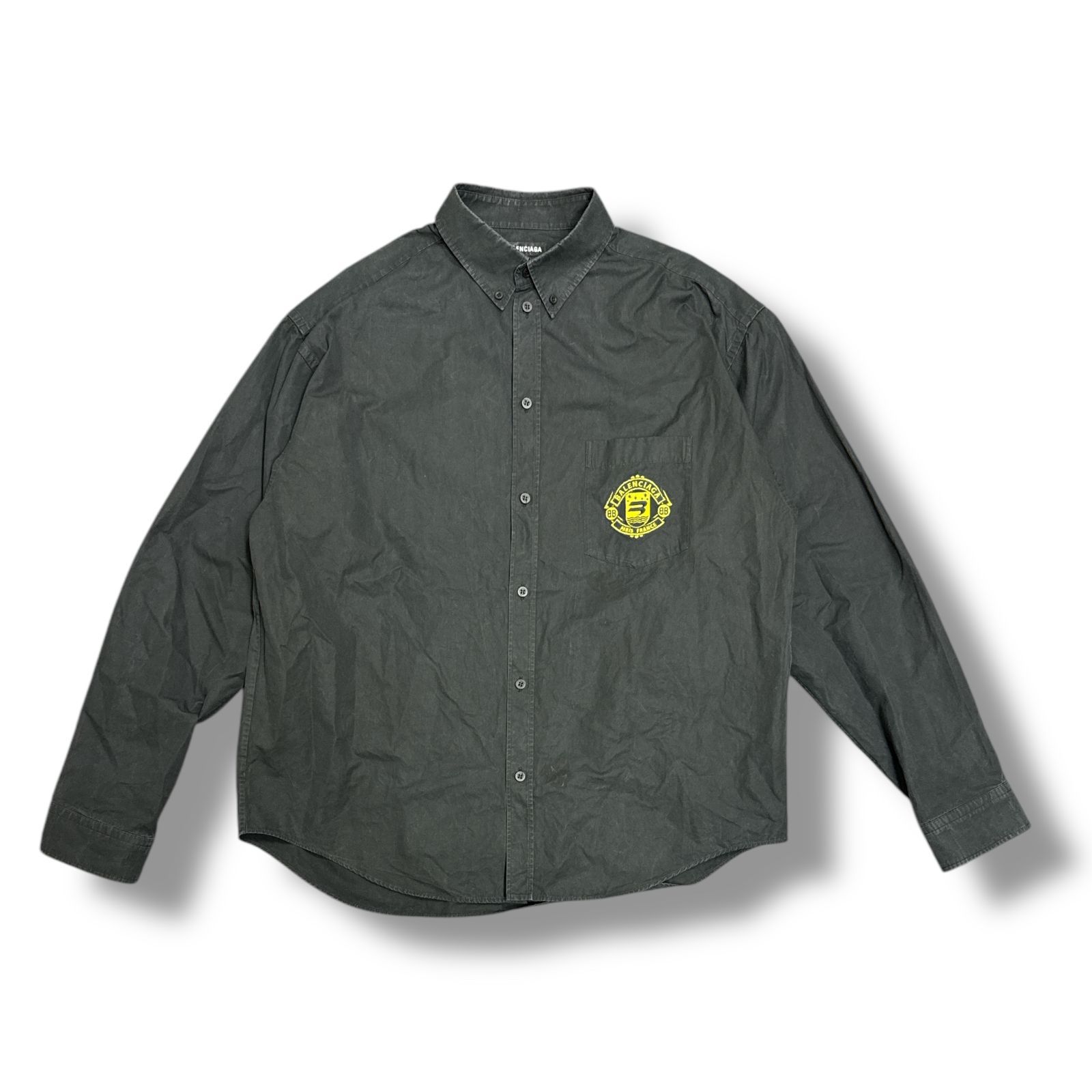 トップス BALENCIAGA / 21aw QUEST LARGE FIT SHIRT 国内正規 BALENCIAGA 21AW QUEST LARGE FIT SHIRT クエストラージ