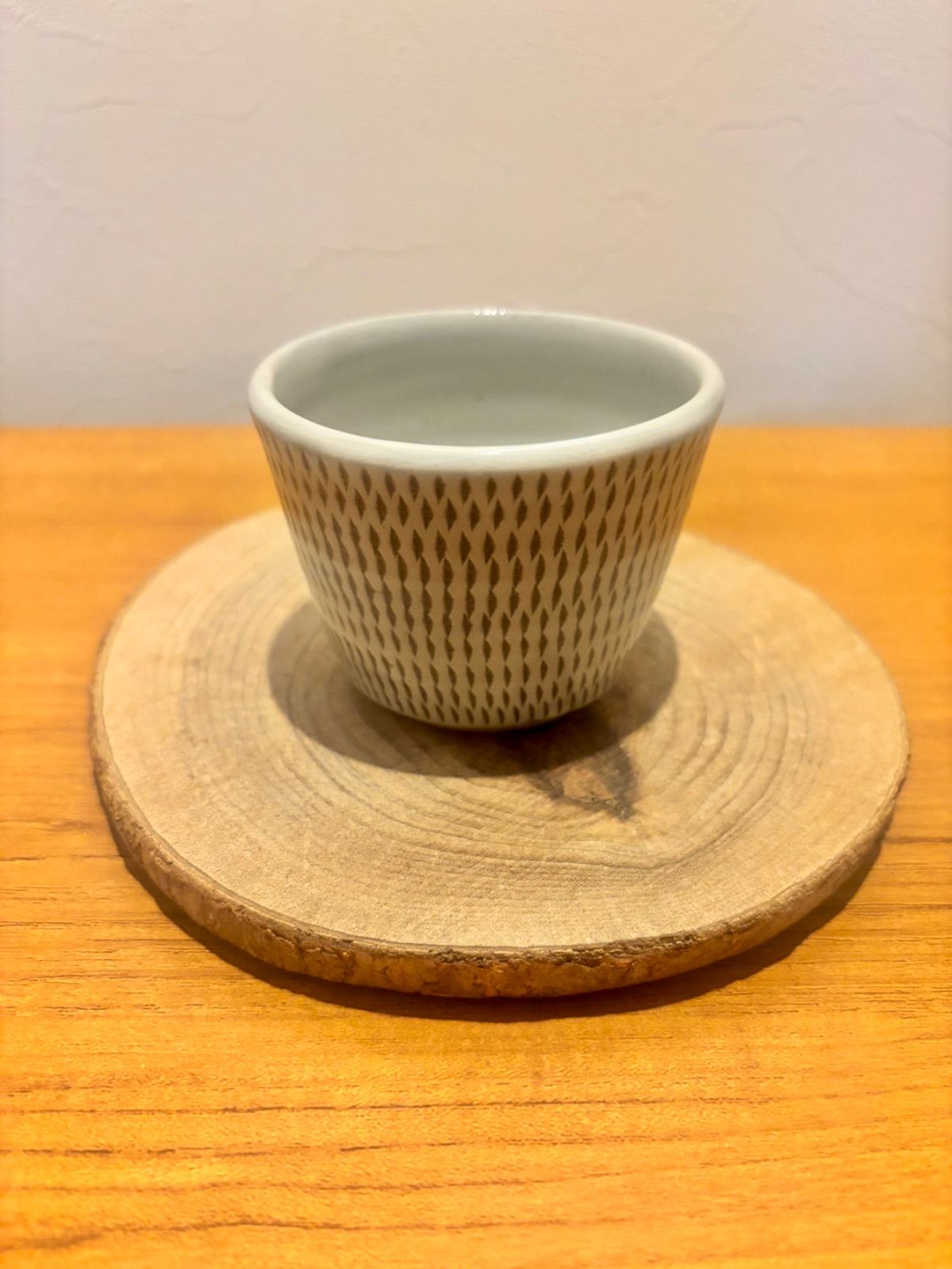 リクエストお値下げ 照屋窯 茶壺 花生け #65 いて