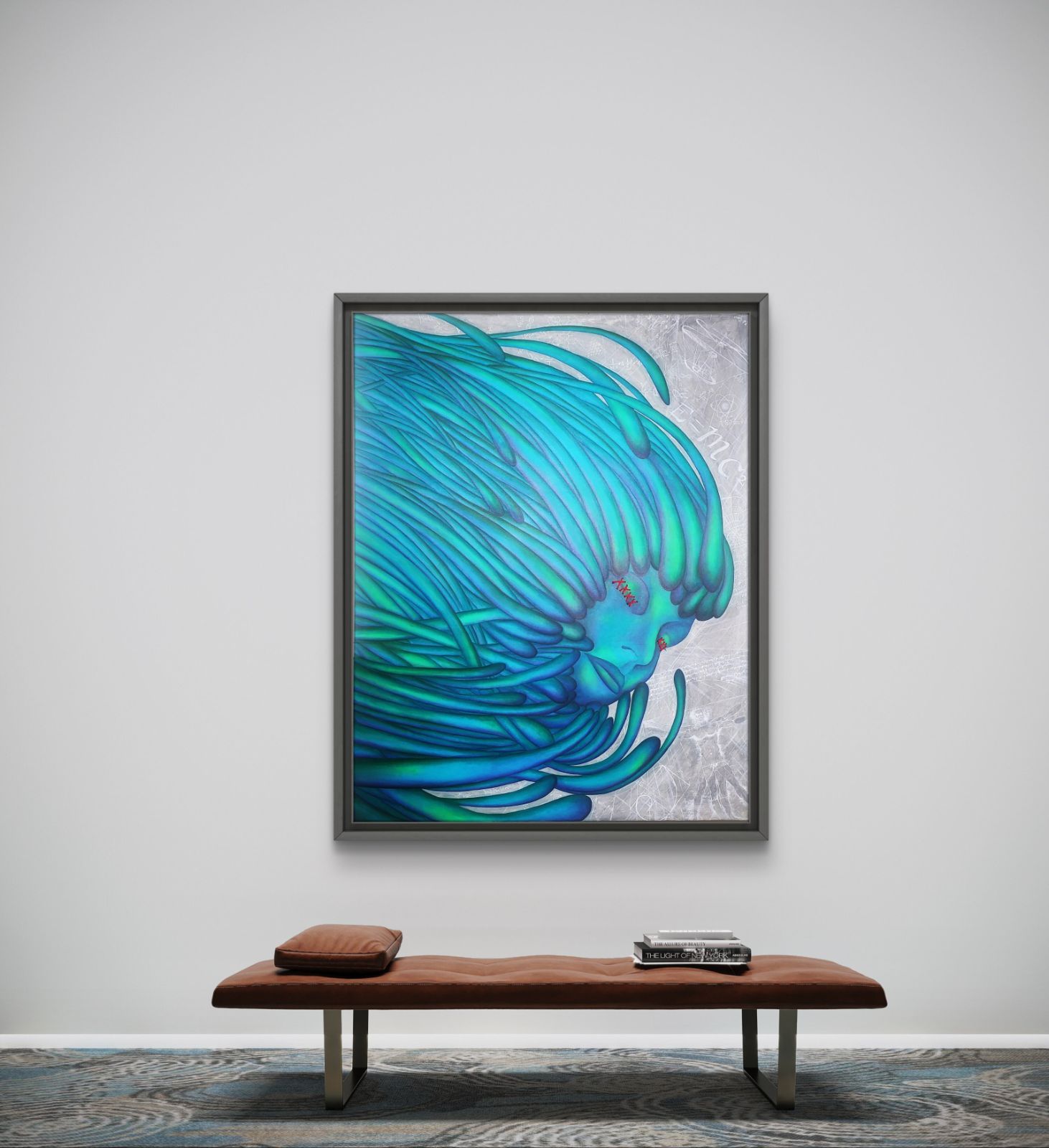 奇天烈Ⅱ - EccentricⅡ / モダン画 117×91㎝ F50 キャンバス 原画のみ