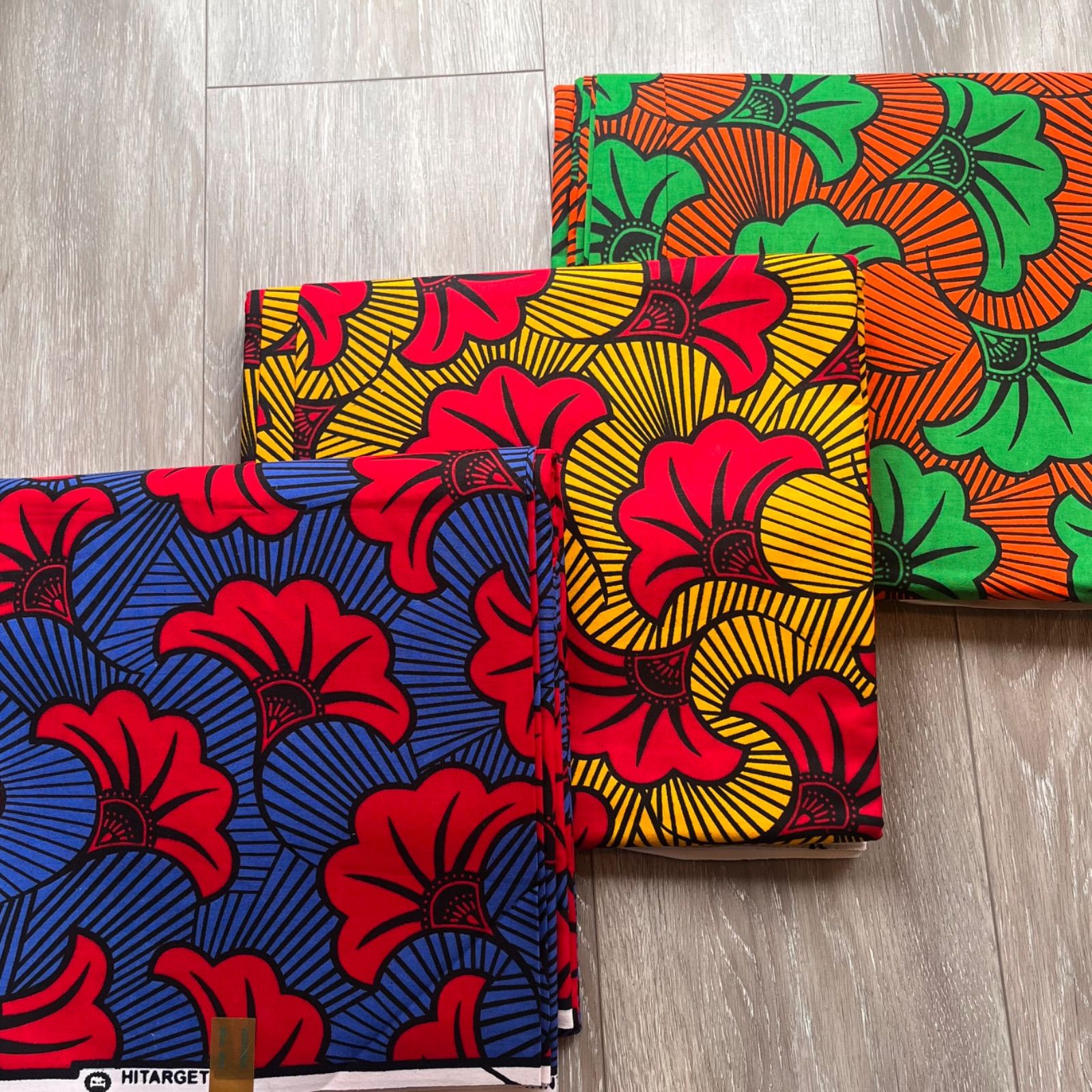 アフリカ布 婚礼の花 浴衣 選べる11カラー - メルカリ