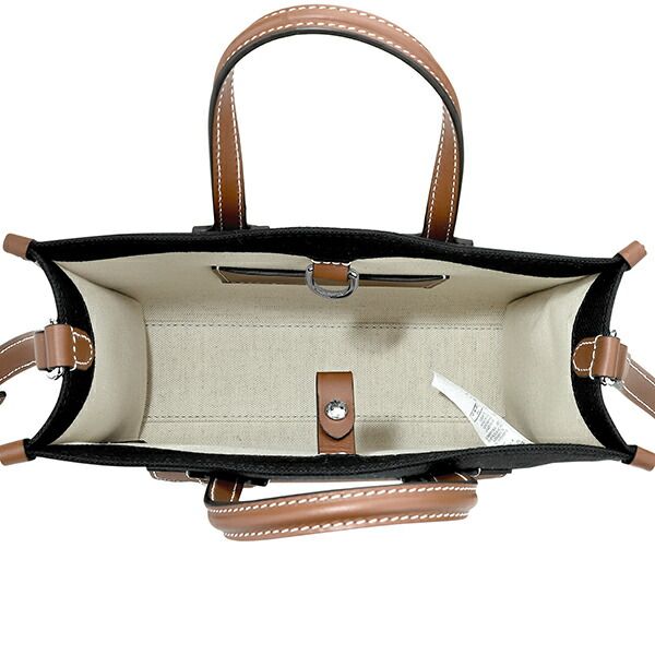 新品 バーバリー BURBERRY トートバッグ ミニ ツートン