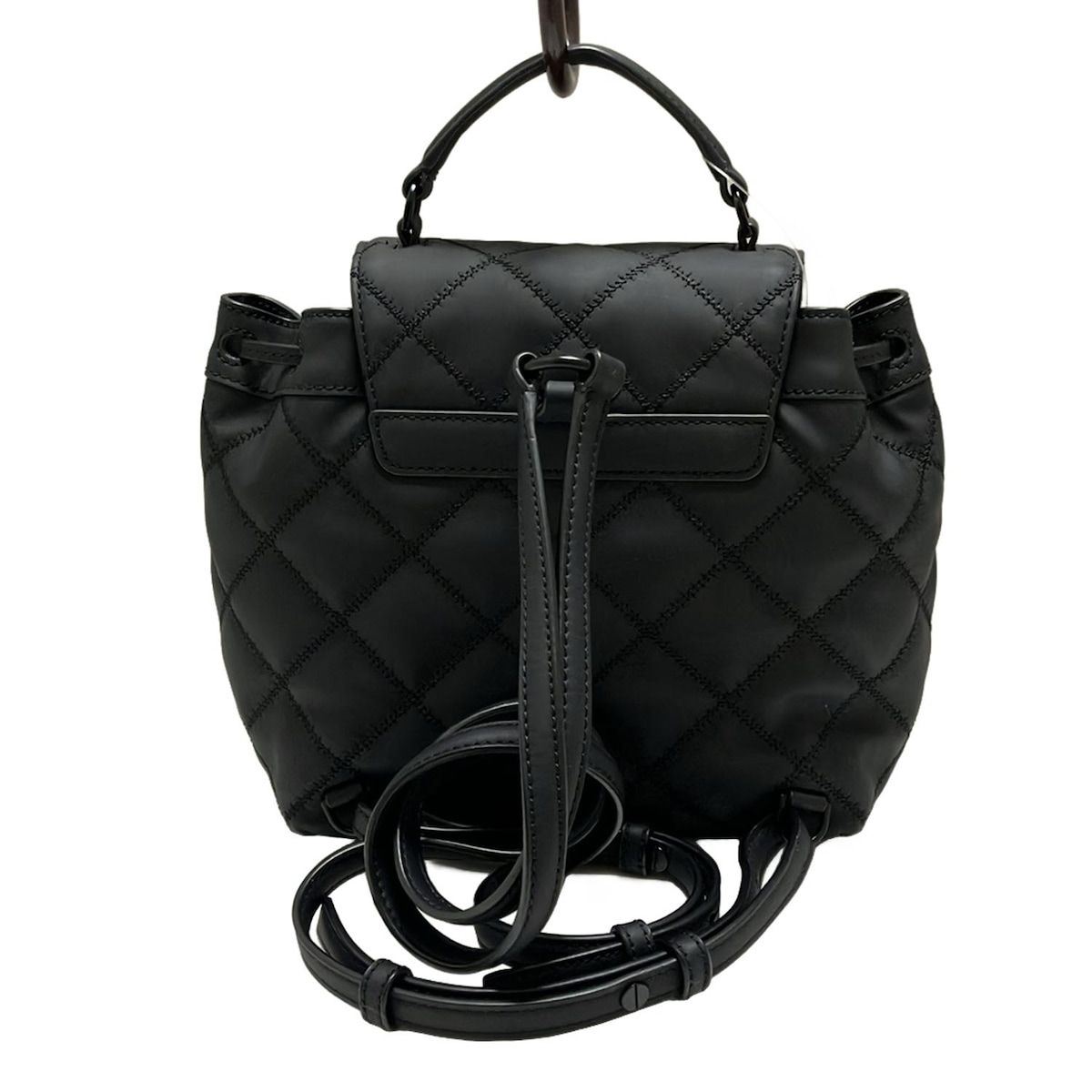 専用⭐︎TORY BURCH トリーバーチ　リュック　黒 Tory Burch - 新品 トリーバーチ TORY BURCH リュックサック