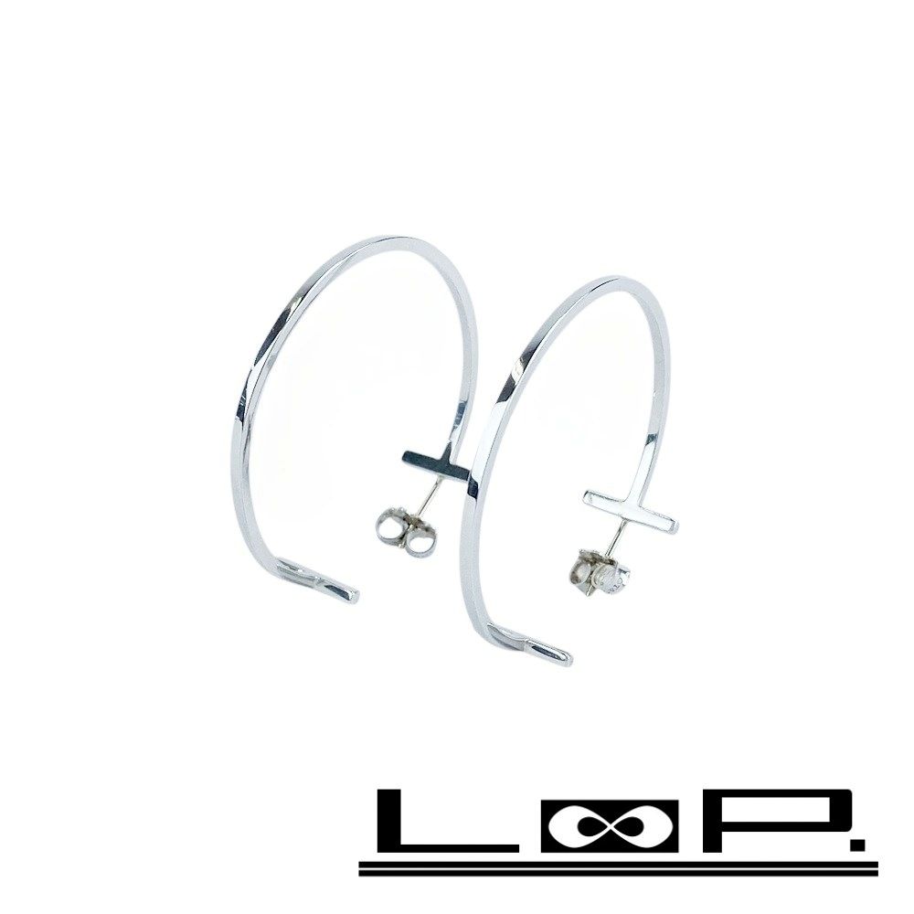 ティファニー Tワイヤー ラージ ピアス シルバー925 ティファニー t