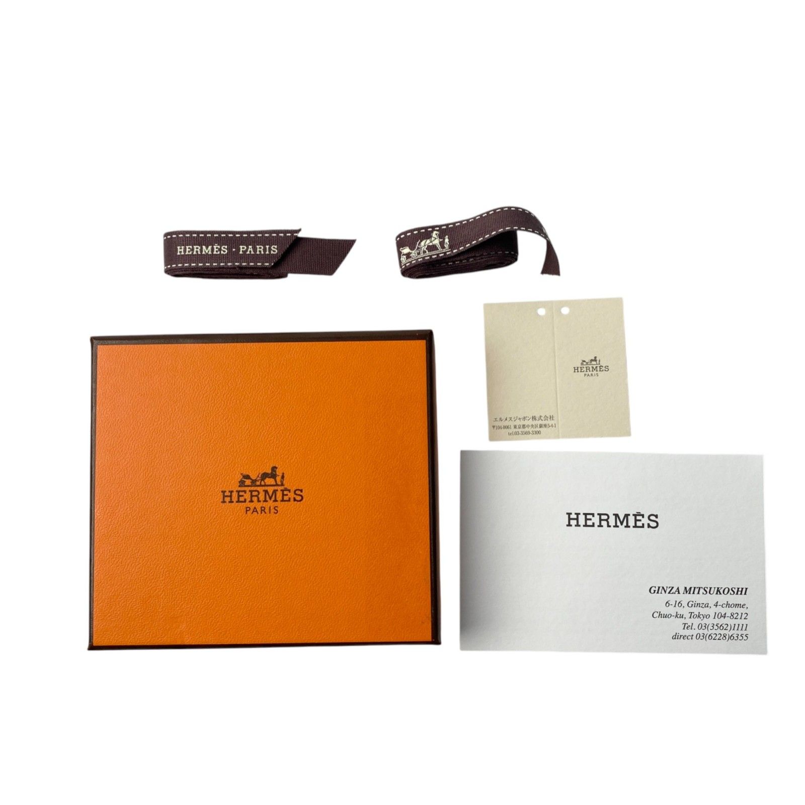 未使用 エルメス HERMES レディース バスティア ゴールド コインケース