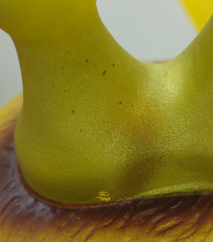 イヌクマ　ジャイアントブースカ　クリアイエロー イヌクマ 快獣ブースカ ジャイアントブースカ(クリアイエロー成型/口