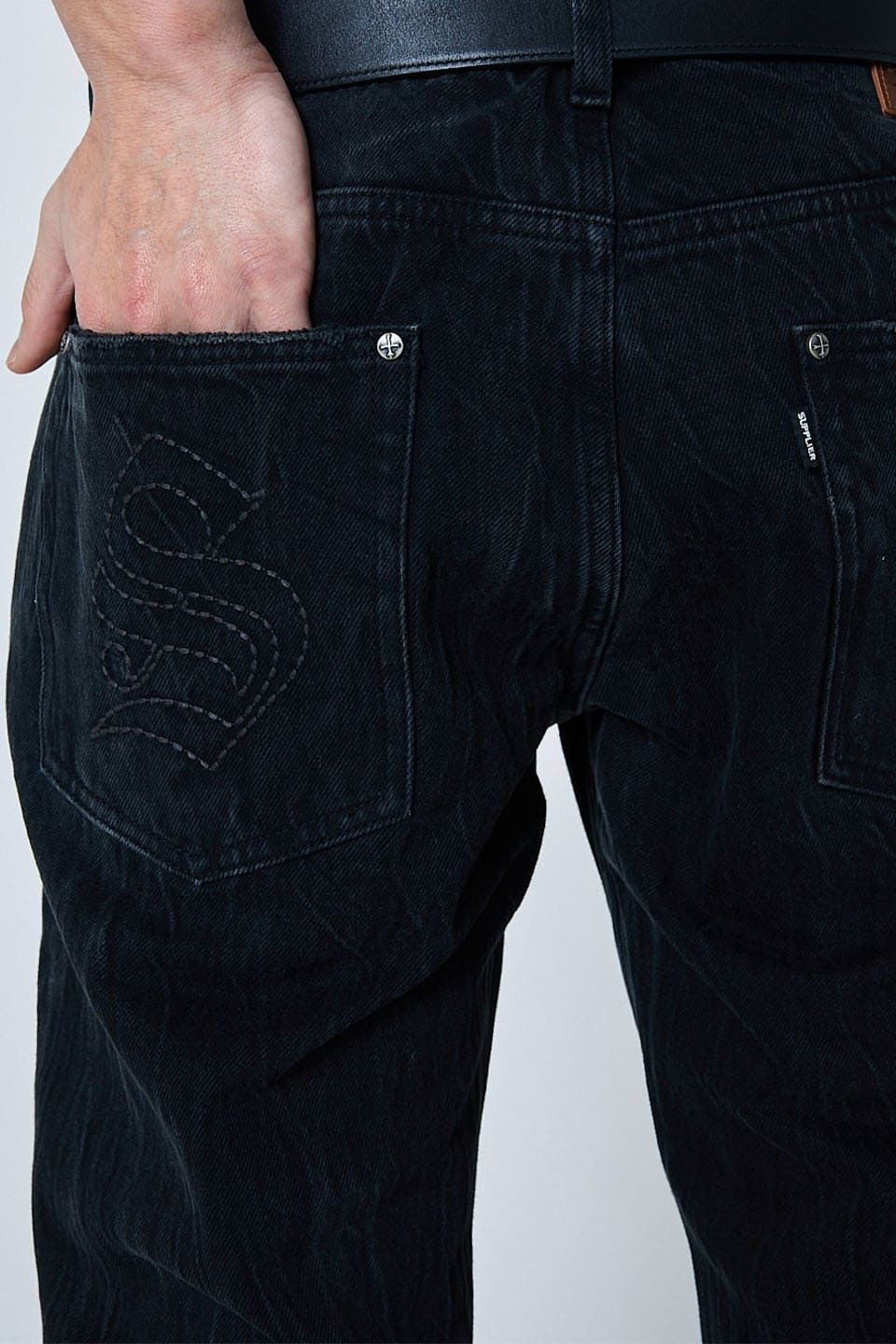 24SS最新作 Supplier - Studs Cross Denim サプライヤー