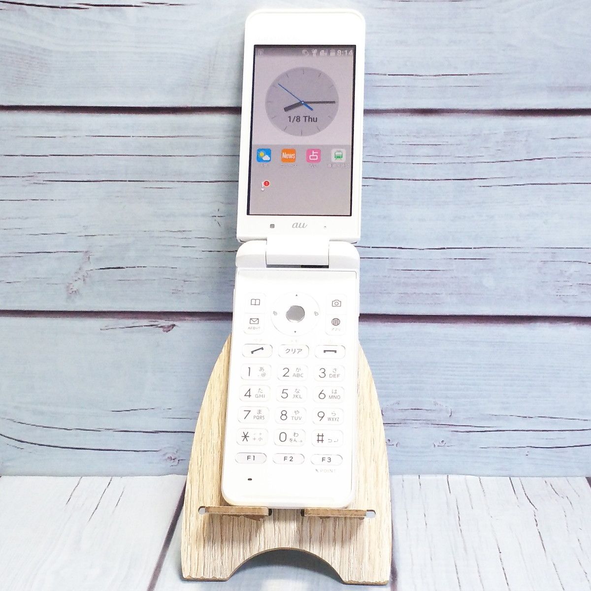GRATINA 4G KYF31 ホワイト SIMロック解除 SIMフリー 新品 未