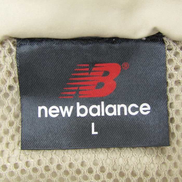 ニューバランス マウンテンパーカー 裏メッシュ アウター レディース Lサイズ ベージュ NEW BALANCE 【中古】 - メルカリ