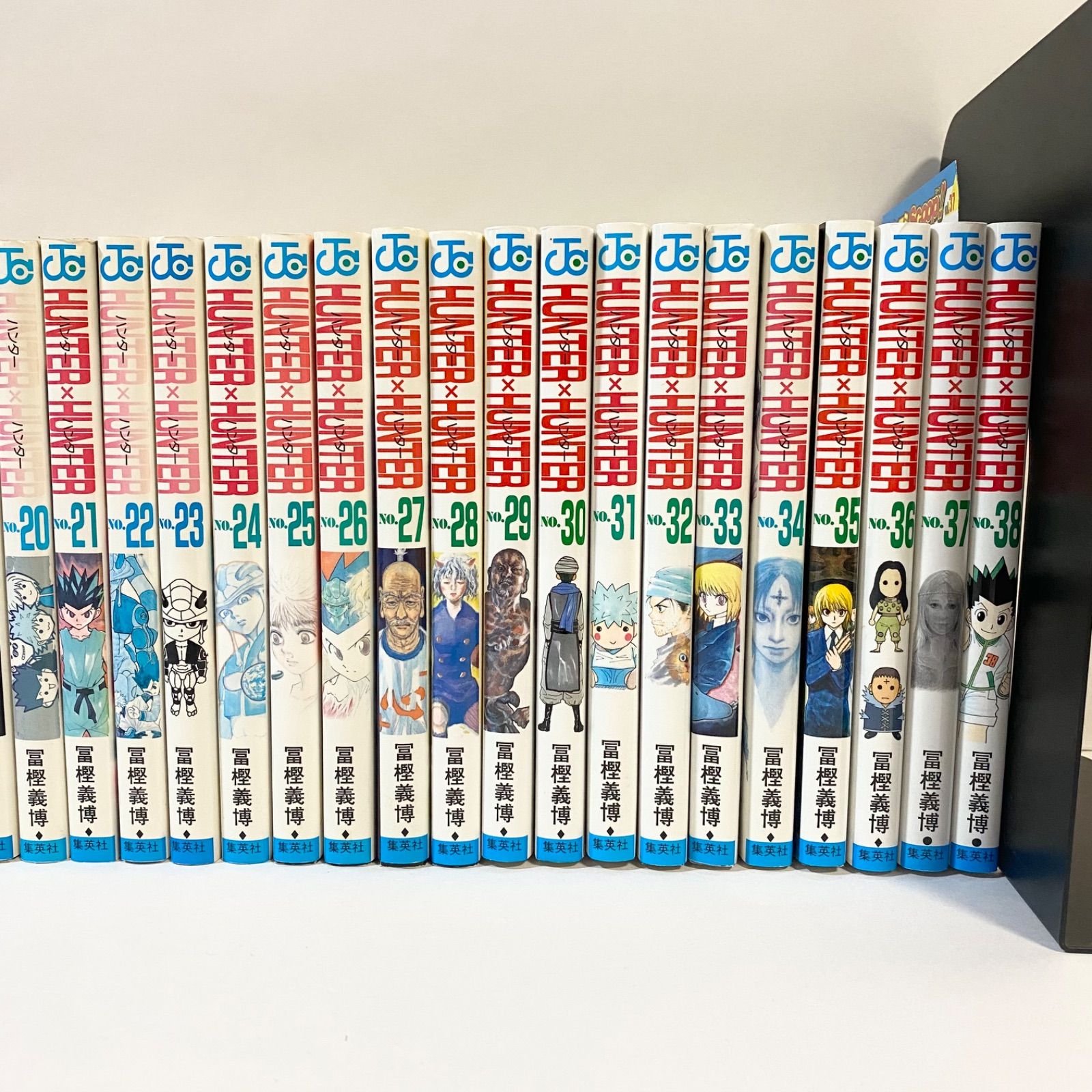 中古本（ほぼ初版）HUNTER×HUNTER 全巻 冨樫義博 集英社 少年ジャンプ