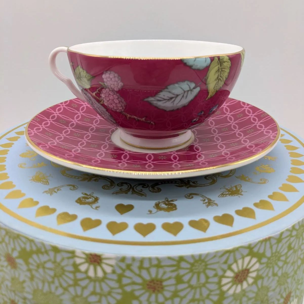 Wedgwood ウェッジウッド カップ&ソーサー ティーガーデン ローズ 