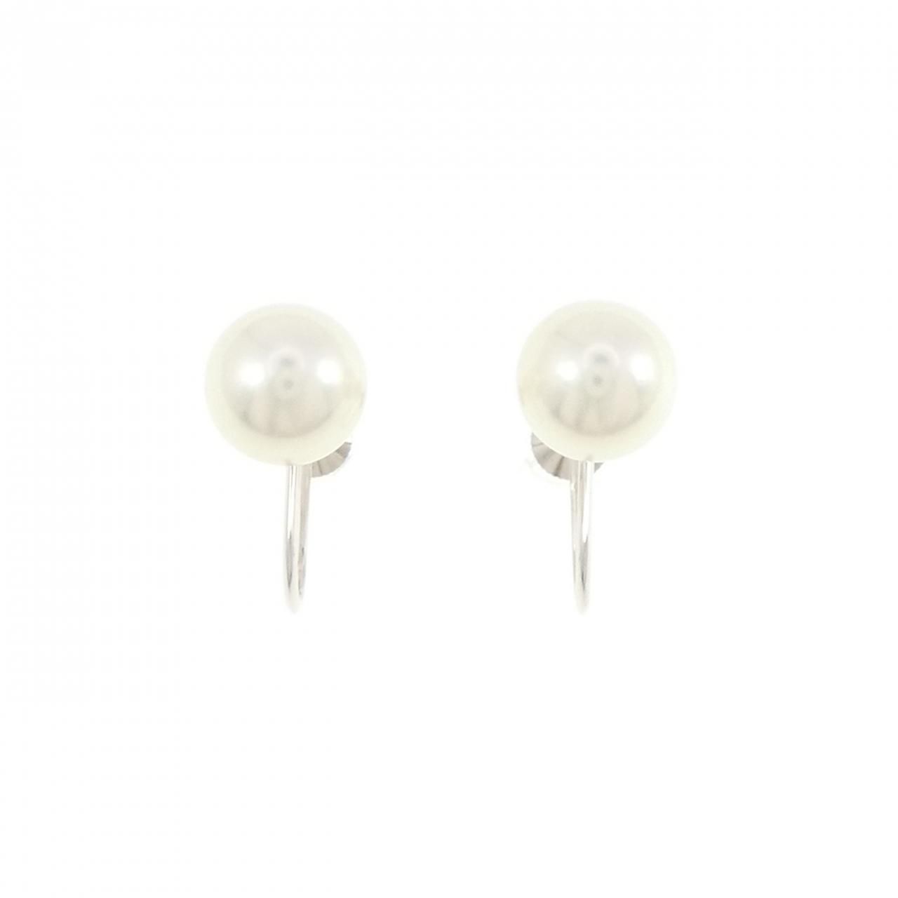 ミキモト アコヤパール イヤリング 8mm