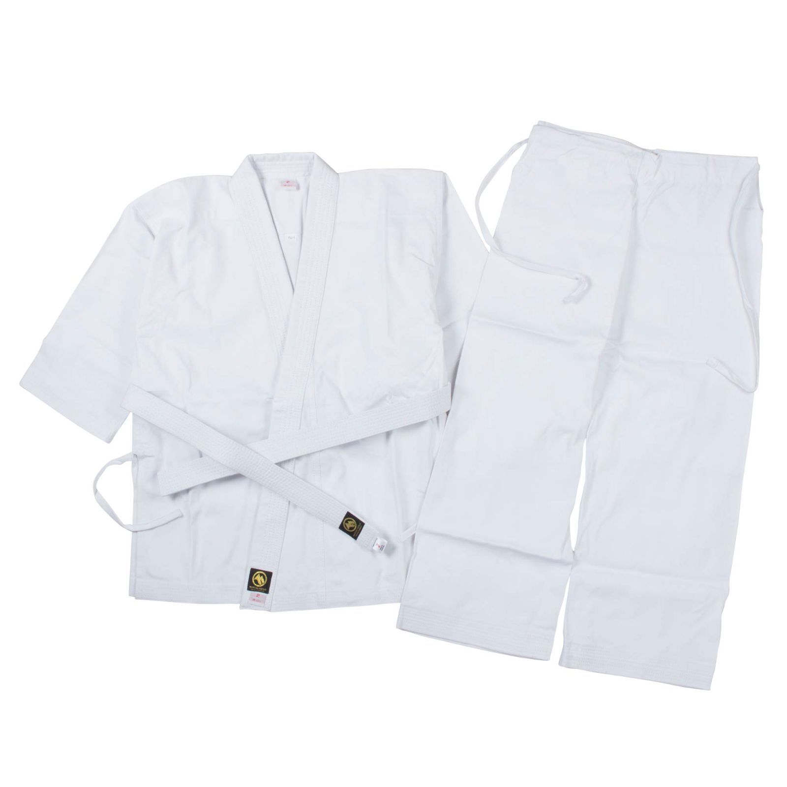 Size 3号 マーシャルワールド TU1-3 マーシャルワールド 伝統型空手着3号 白帯付 TU1-3 白 3号