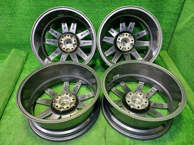 社外 ザイン ｴｸｽﾄﾚｲﾙ CX-5 ｴｽﾃｨﾏ ホイール アルミ ガンメタ 17インチ 7J 5穴 4本 114.3 48