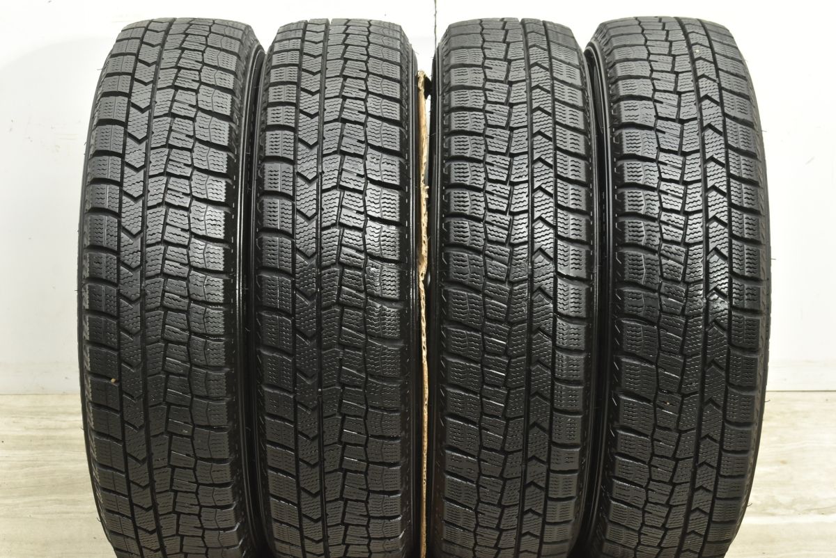 ニッサン デイズ 純正 14in 4.5J 46 PCD100 ダンロップ ウィンターマックス WM02 155 65R14 4本セット サクラ モコ 流用 FFCRYSTALESIA_COM