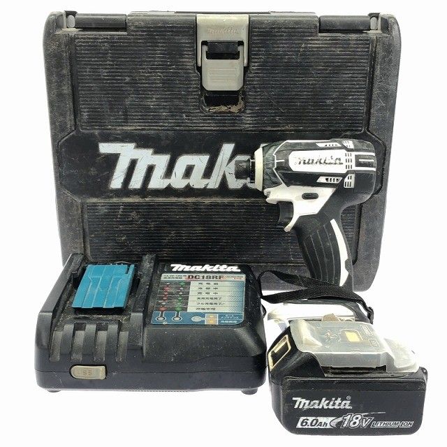 リッチな 品 makita マキタ 18V 充電式インパクトドライバー TD149D バッテリー1個 18V 6.0Ah 充電器 ケース付116821