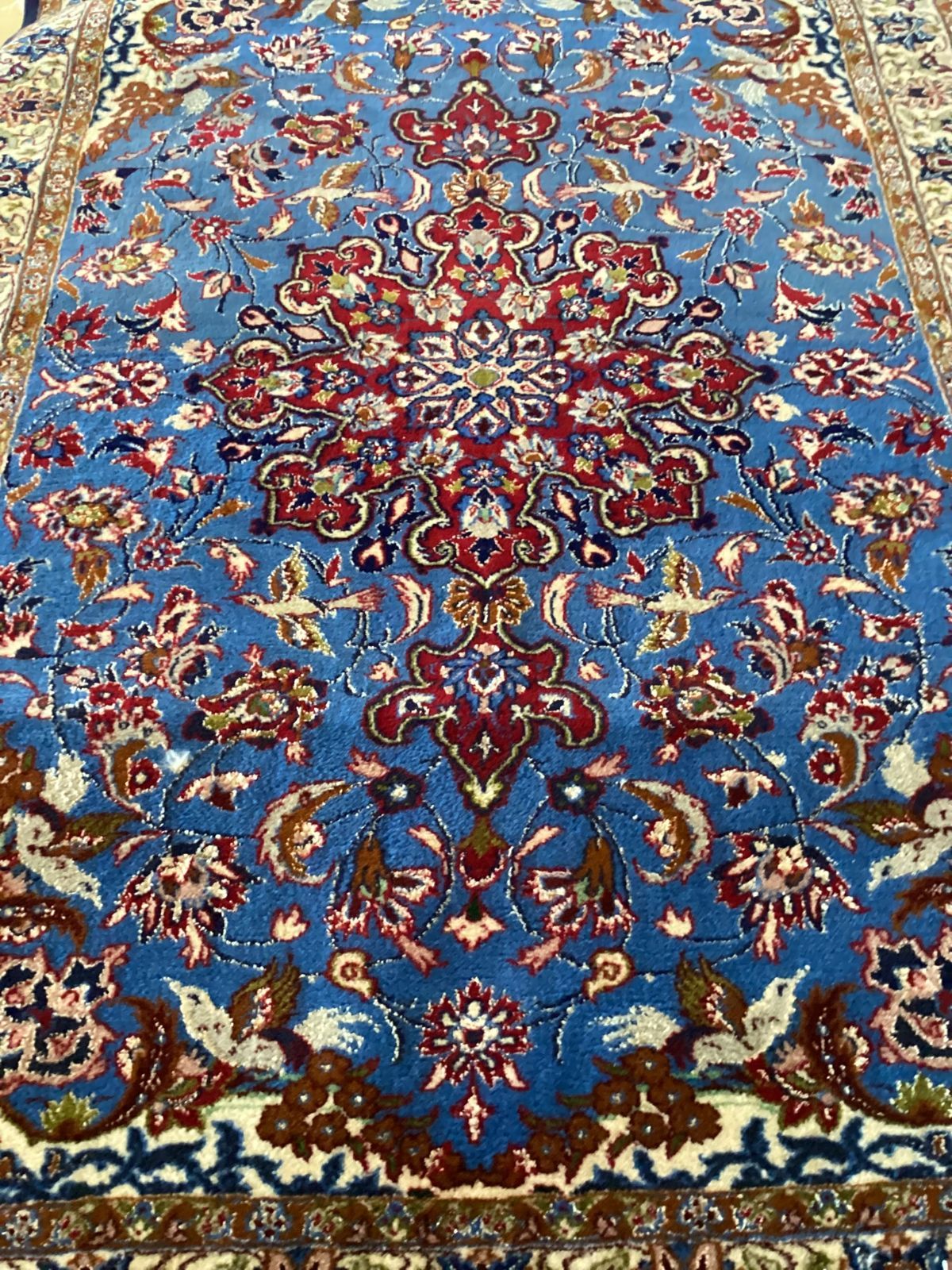 ペルシャ絨毯 大判 カシャン産 中古 2025年最新Yahoo!オークション