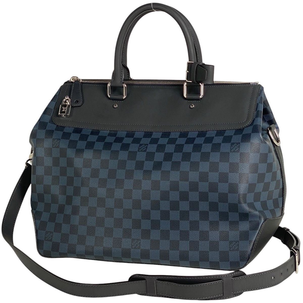 ルイ ヴィトン Louis Vuitton ネオ グリニッジ PM 2WAY ショルダーバッグ ハンドバッグ 旅行バッグ ダミエコバルト ノワール ブラック ネイビー N41355 メンズ