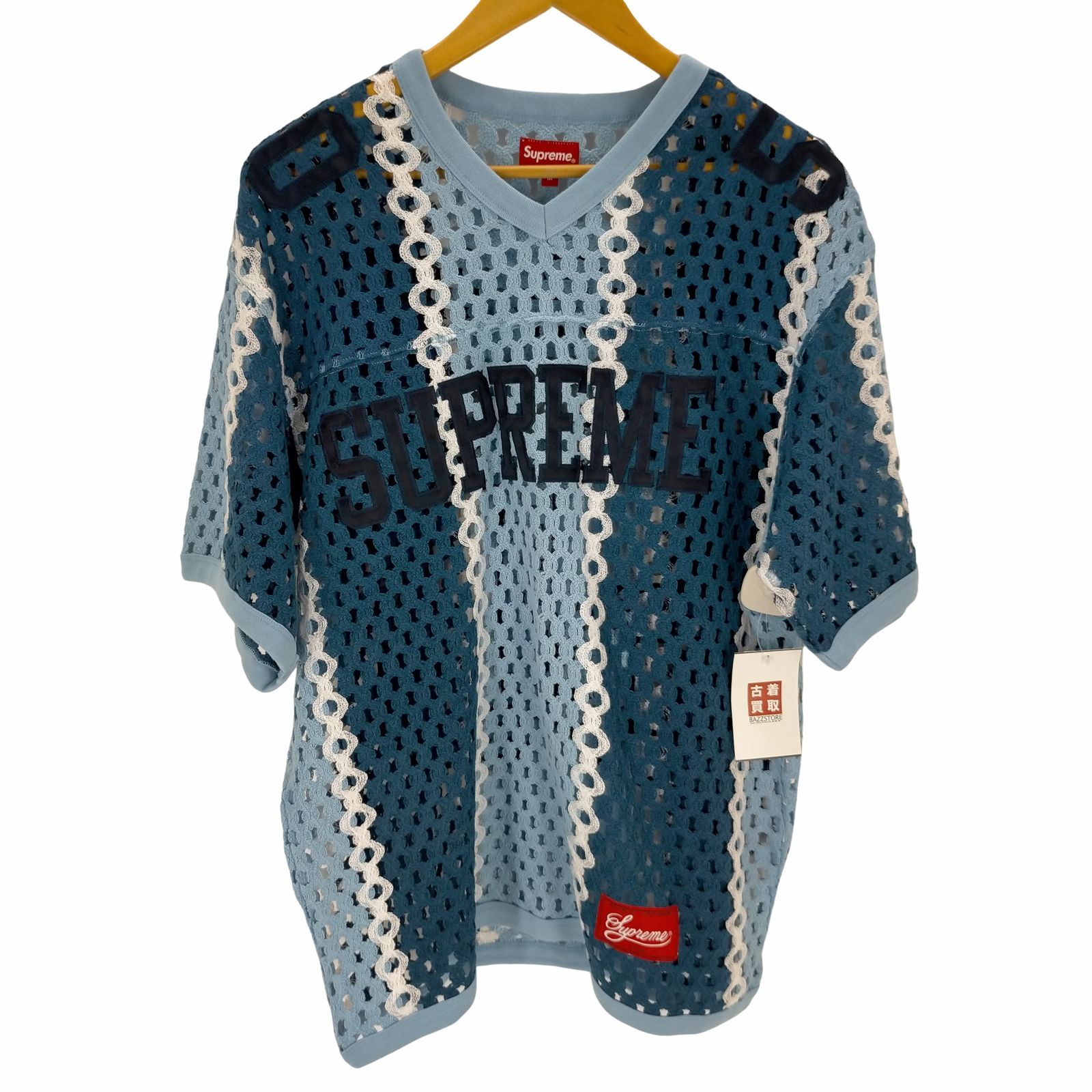 シュプリーム Supreme 23SS Crochet Football Jersey メンズ JPN：M