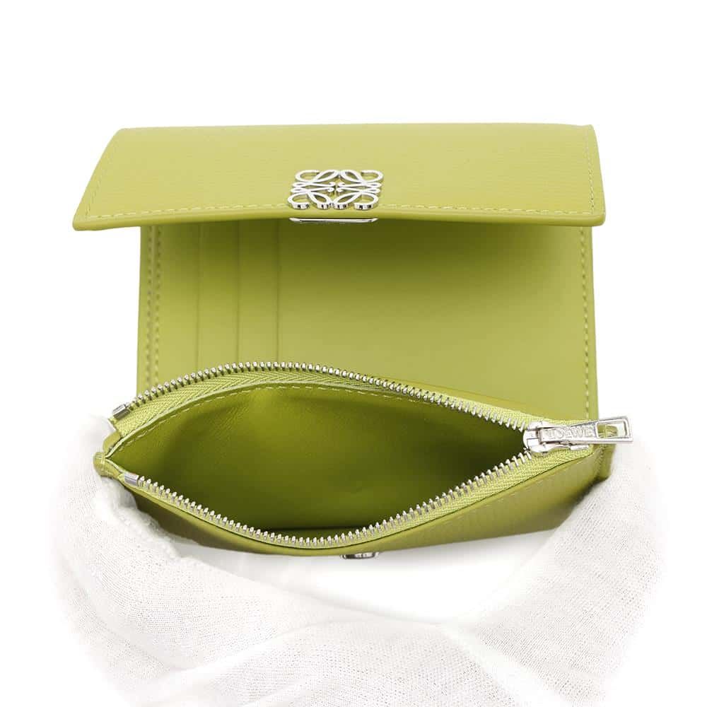【極上美品】ロエベ⭐LOEWE【アナグラム】バーティカル ウォレット 折り財布 ロエベ 三つ折り財布 アナグラム バーティカル ウォレット