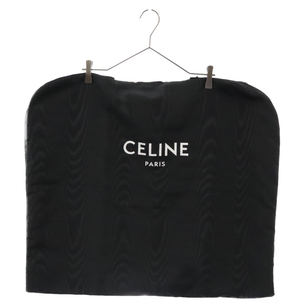 CELINE (セリーヌ) 23SS LONG COACH JACKET ロングコーチジャケットナイロンブルゾン 2W864495M ネイビー