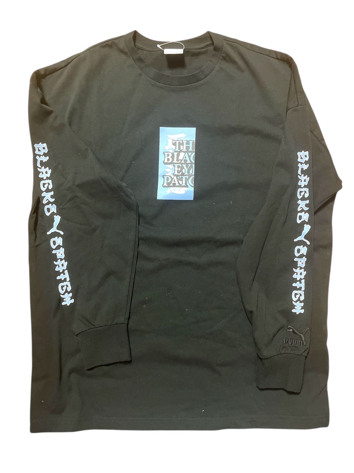 PUMA×BLACK EYE PATCH×マンチェスター・シティ ロングTシャツ プーマ」×「マンチェスター・シティ FC」×「ブラックアイパッチ