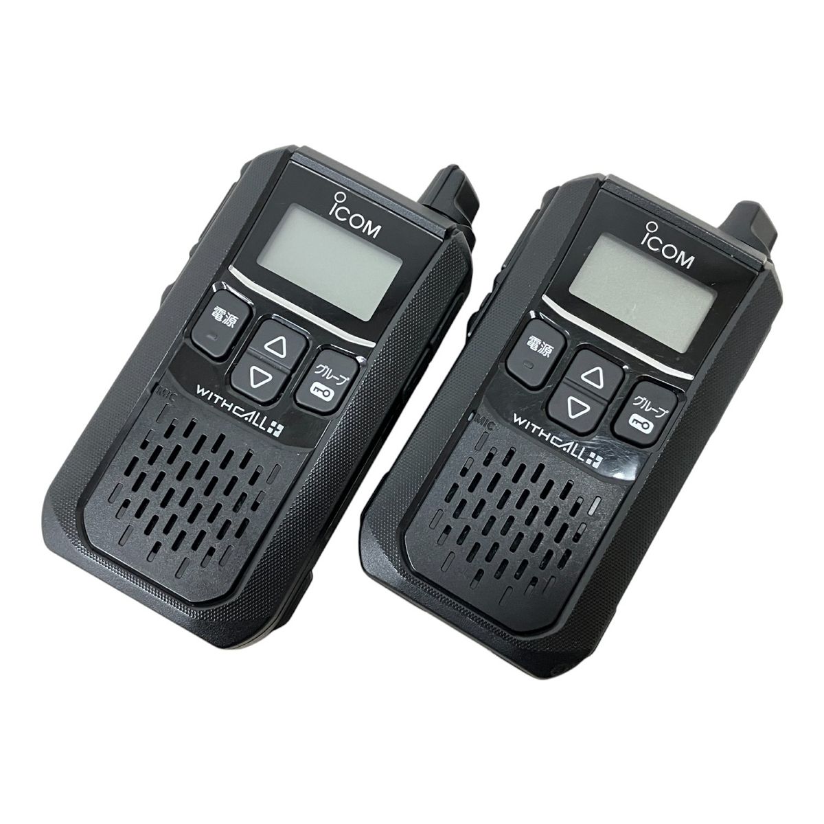 iCOM IC-4120 WITHCALL トランシーバー 無線機 ブラック 2台セット 訳有 M10084749