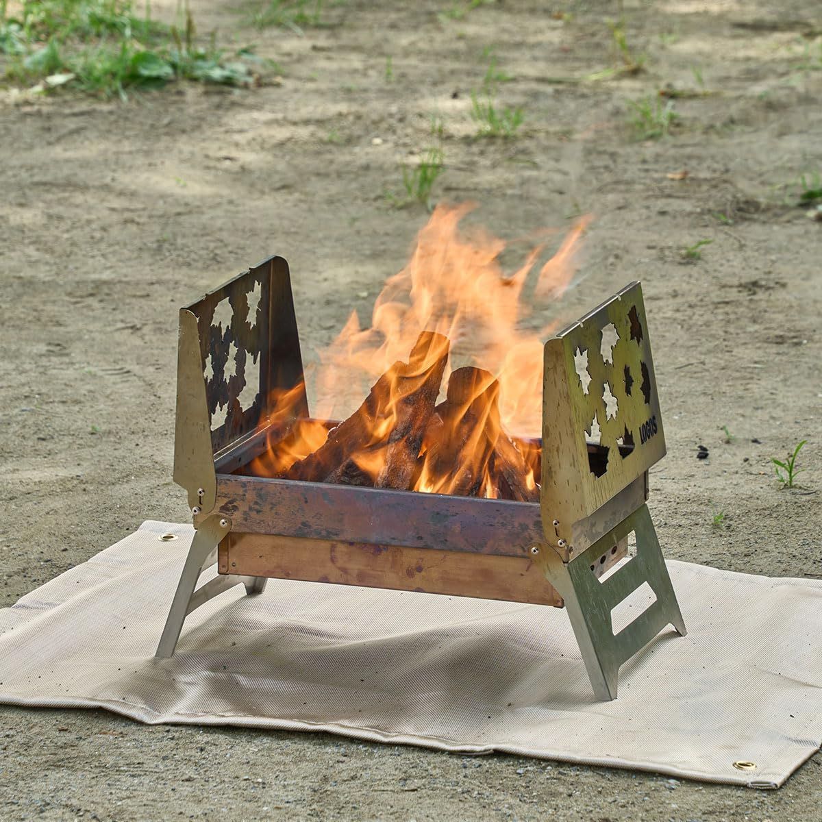 新着商品 たき火BBQベース ロゴス LOGOS 81063000