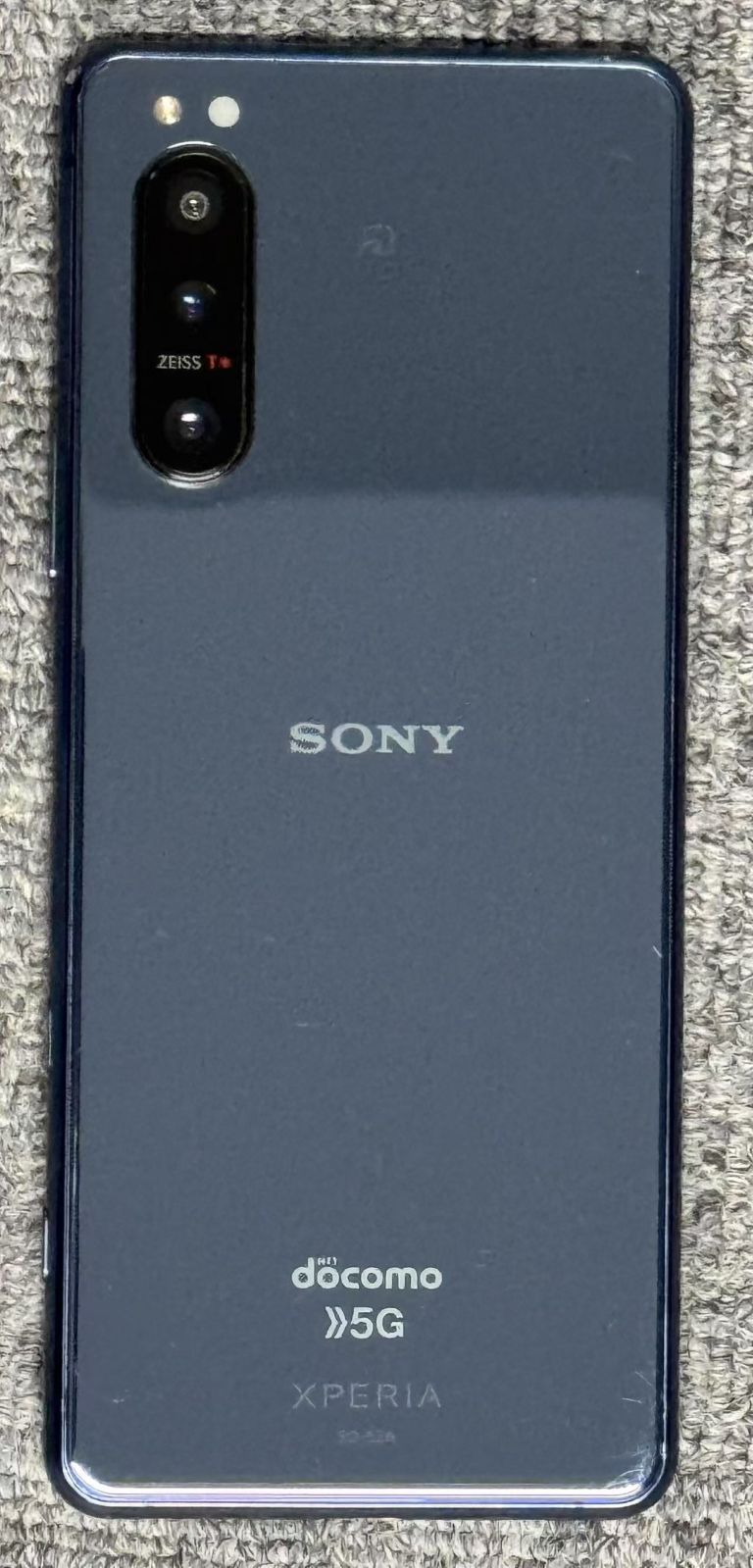 ジャンク品」Xperia 5 II SO-52A [128GB] docomo ブルー【管理