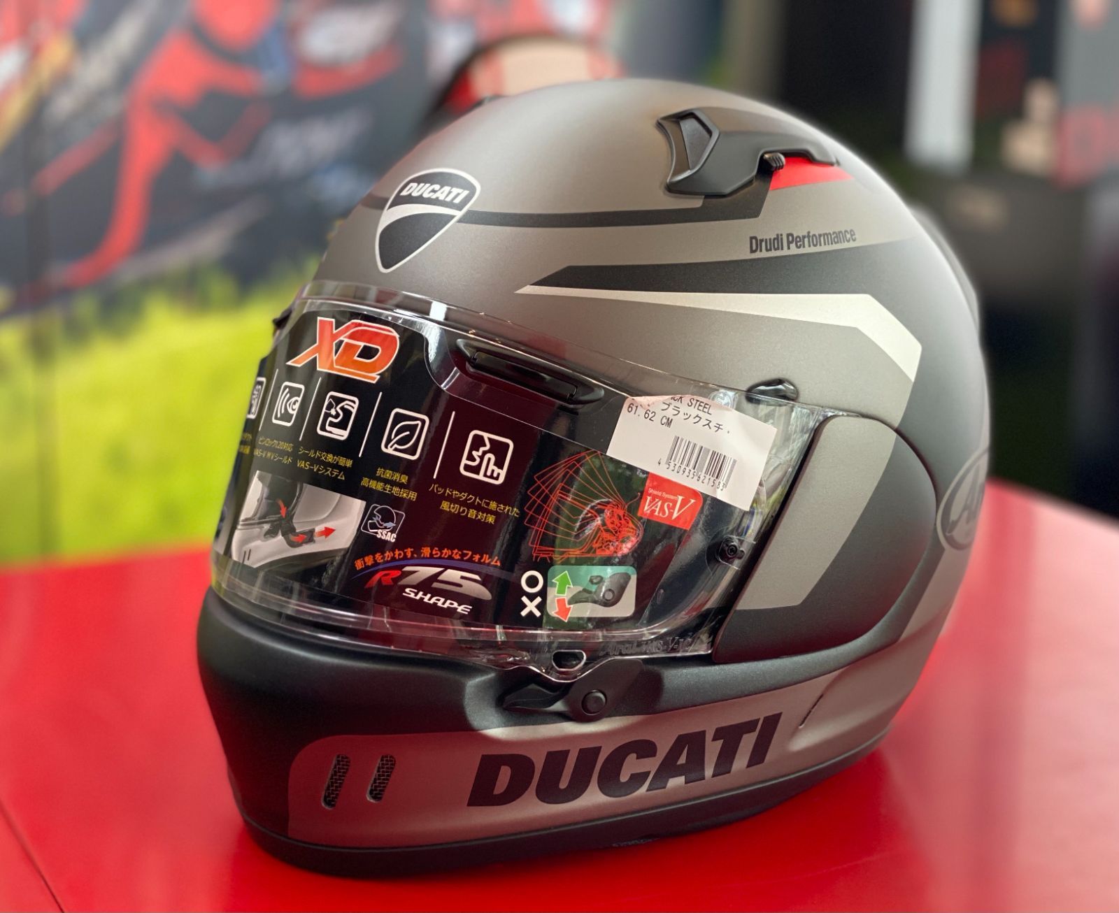 Arai アライ XD Ducati Black Steel XLサイズ Ducati Used 超