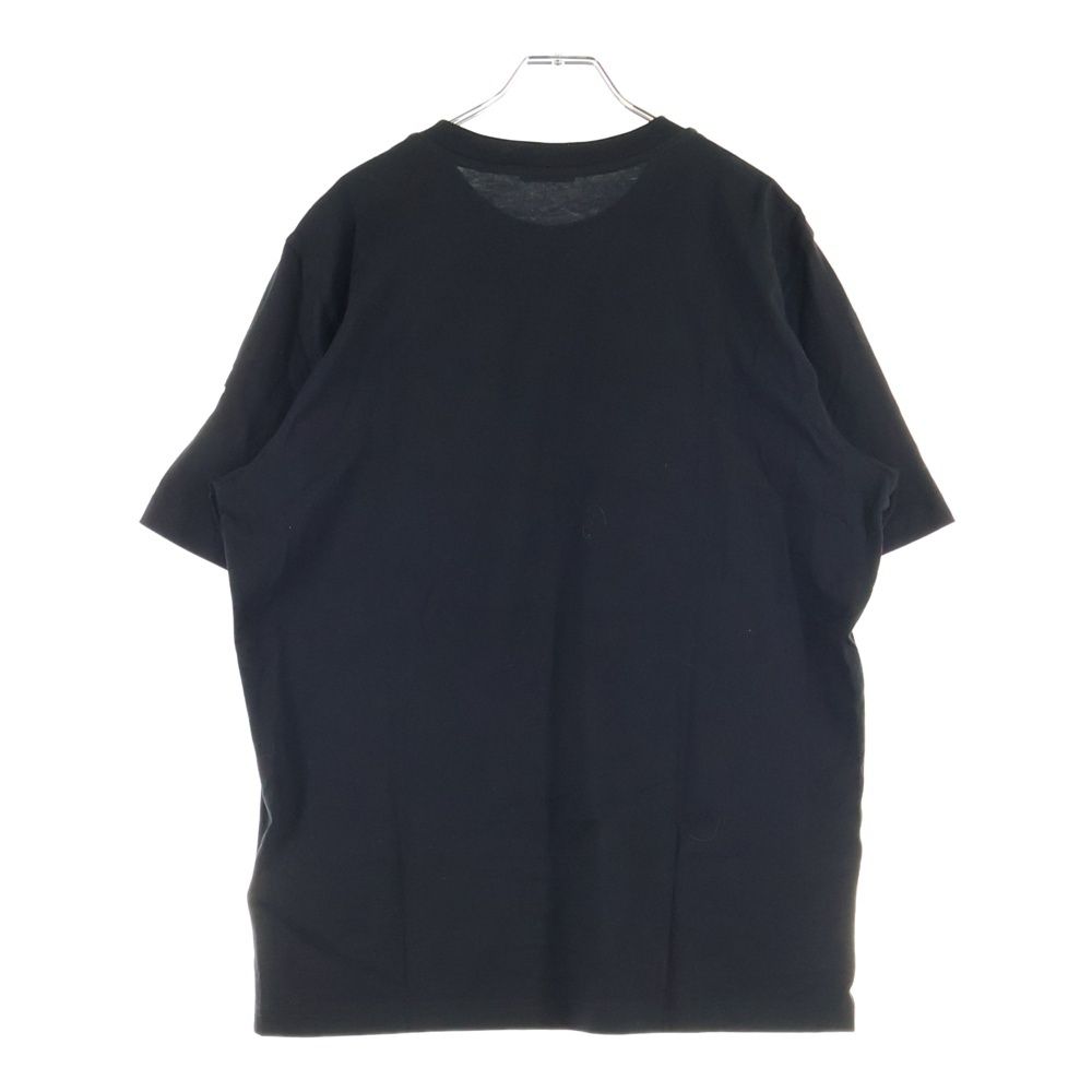 MONCLER モンクレール Heren Varsity Logo Tee SS 半袖 クルーネック Tシャツ ブラック K10918C00011 89AJS