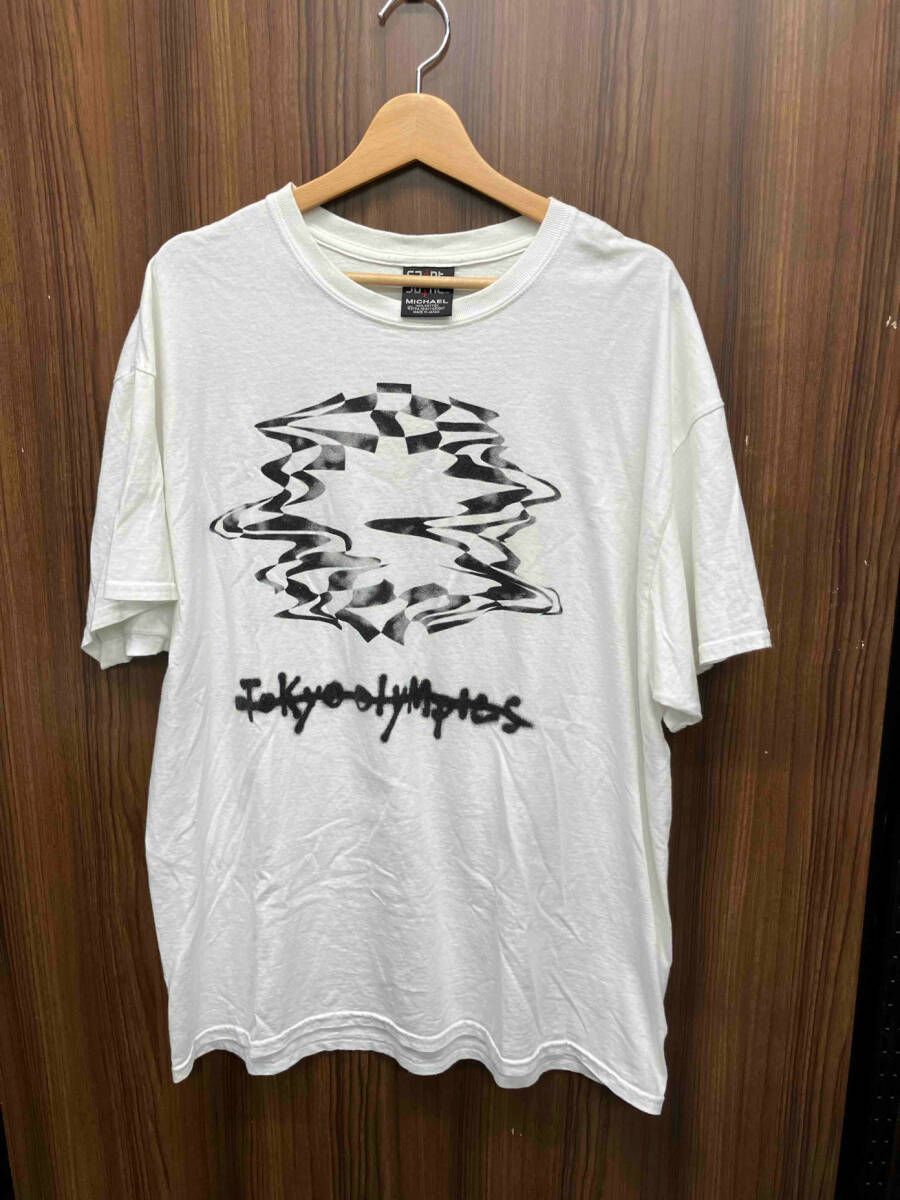 SAINT MICHAEL TOKYO OLYNPICS 半袖Tシャツ セントマイケル オーバーサイズ XLサイズ ホワイト