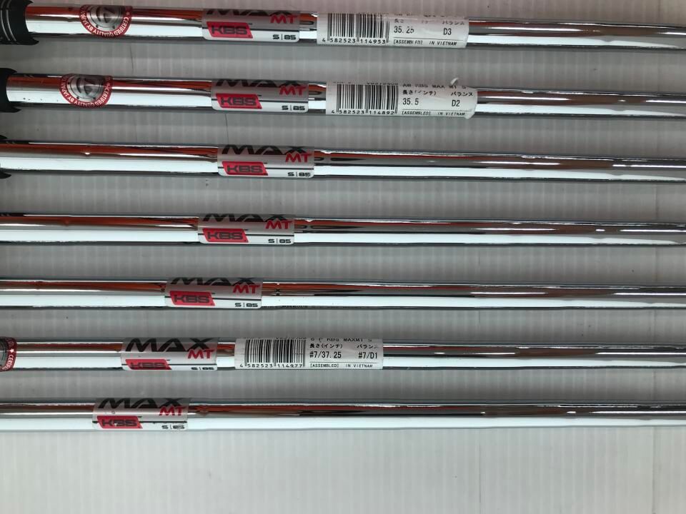 TaylorMade - 新品 未使用 SIM2 MAX テーラーメイド / KBS MAX MT85 TaylorMade SIM2 MAX 2021 KBS MAX MT85 JP R-Flex Iron 5 Set