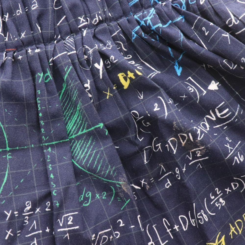 総柄 花ワンポイント