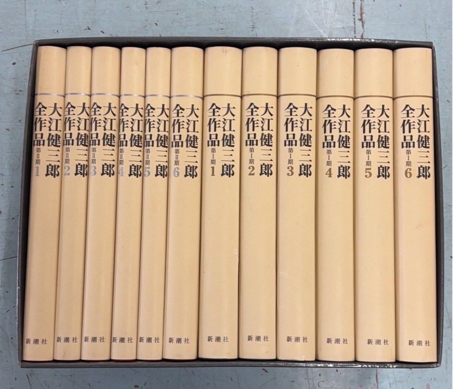 大江健三郎全作品 ノーベル文学賞受賞記念セット本 (全12冊) 新潮社