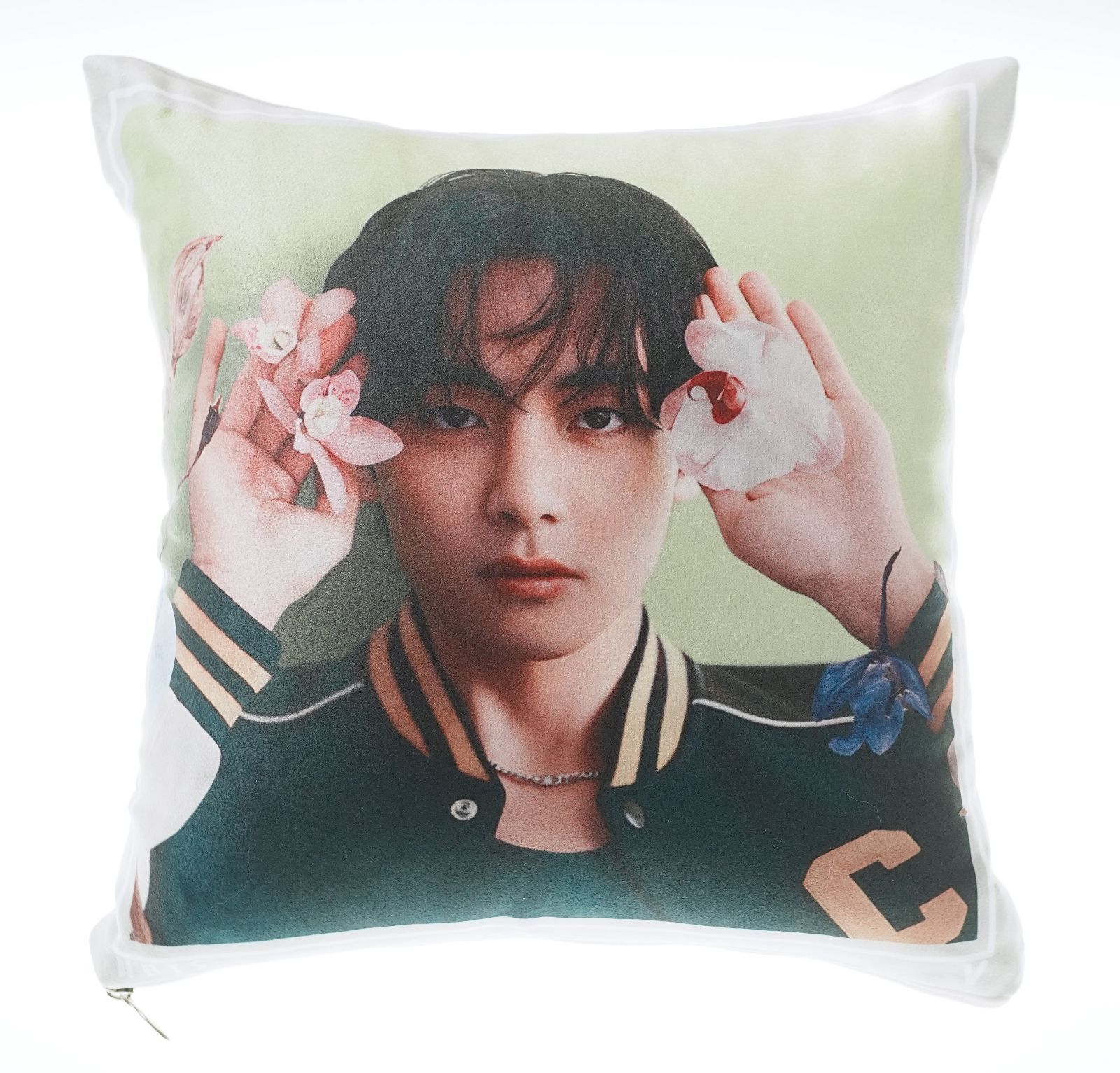 BTS V テテ グッズ クッション 抱き枕 + 中綿わた (クッション