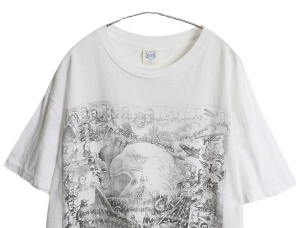 お得なクーポン配布中!】 90s ☆ イーグル x 大統領 アート イラスト