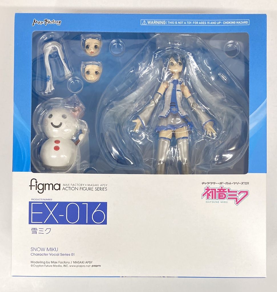 figma 雪ミク　EX16 MAXFACTORY figma キャラクター・ボーカル・シリーズ01 初音ミク