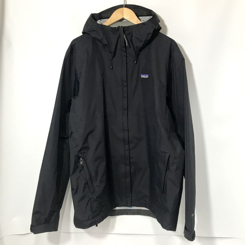 patagonia トレントシェル ジャケット ナイロンジャケット フーディー JKT 防寒 カジュアル 古着 Lサイズ パタゴニア アウター A12860