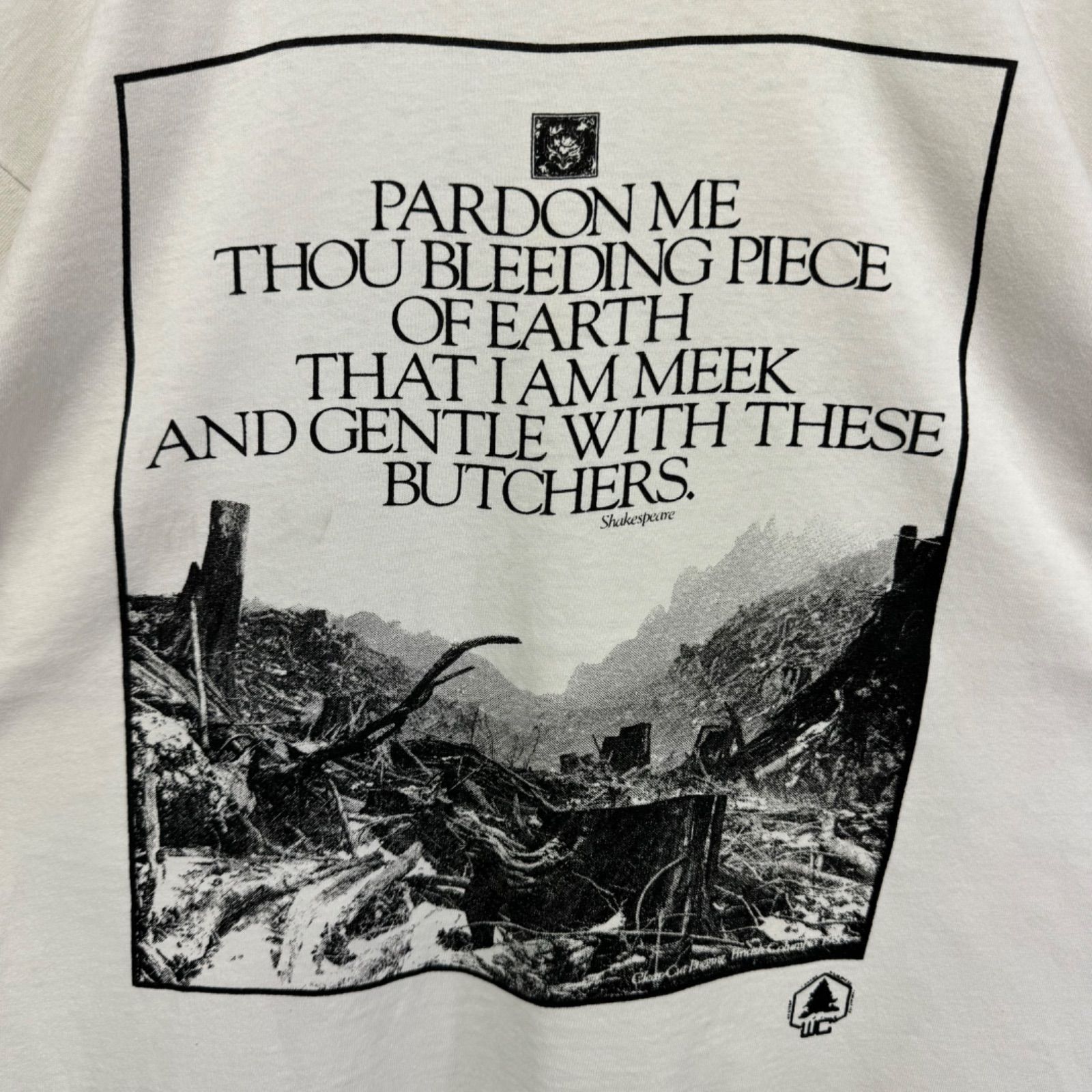 90s USA製ヴィンテージ　ウィリアム　シェイクスピア偉人Tシャツ　ロンt US US古着 90s William Shakespeare ウィリアム シェイクスピア
