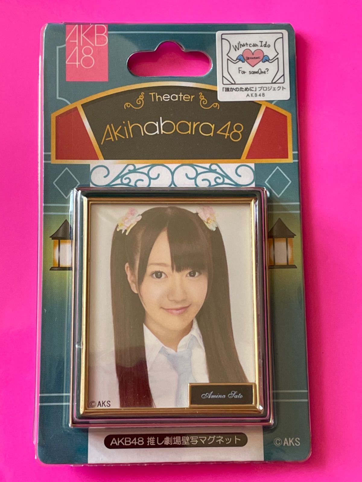 メルカリshops Akb48 Shop限定 佐藤亜美菜 壁写マグネット ペンケース リストバンド