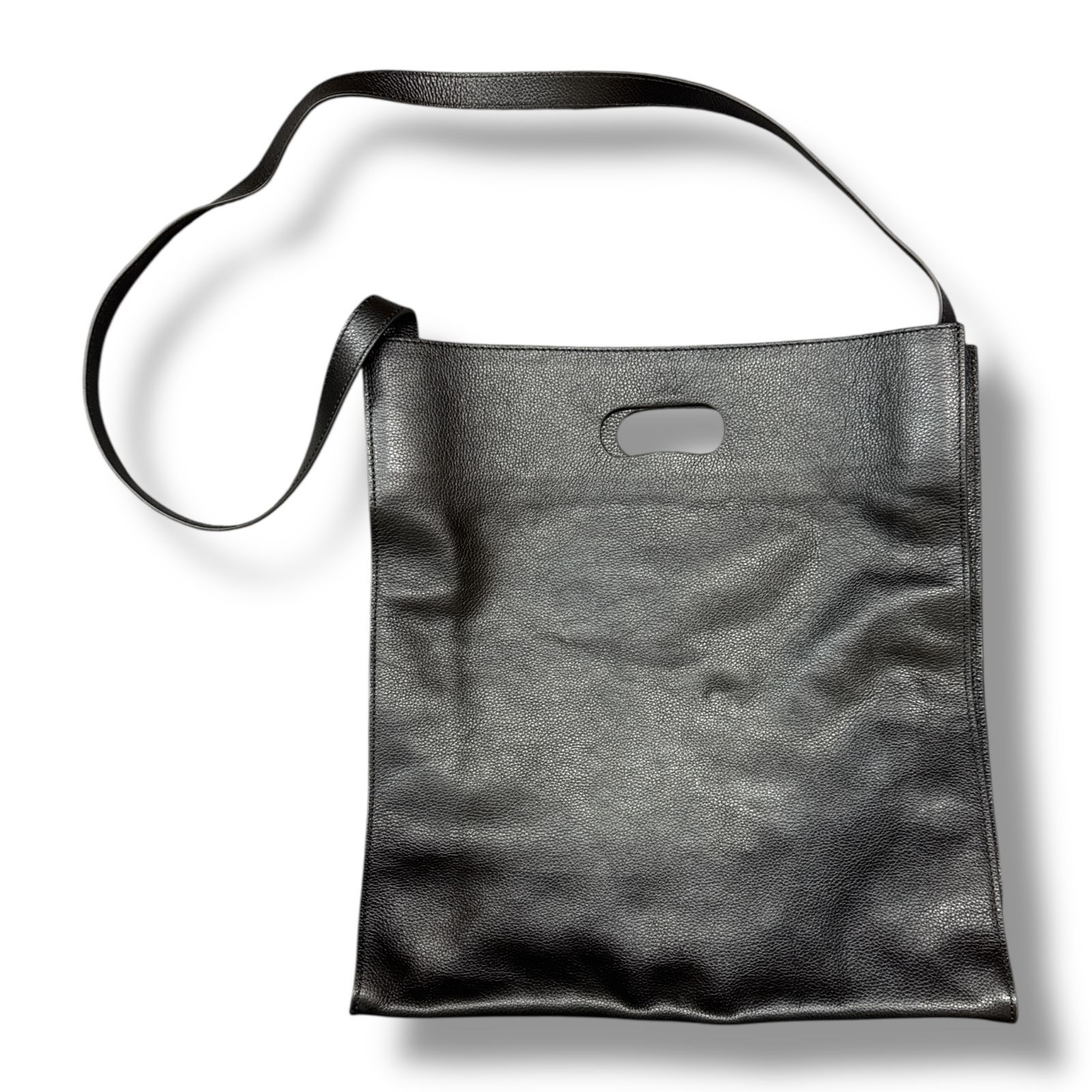 参考上代33000円 LAD MUSICIAN LEATHER RECORD BAG レザーレコード