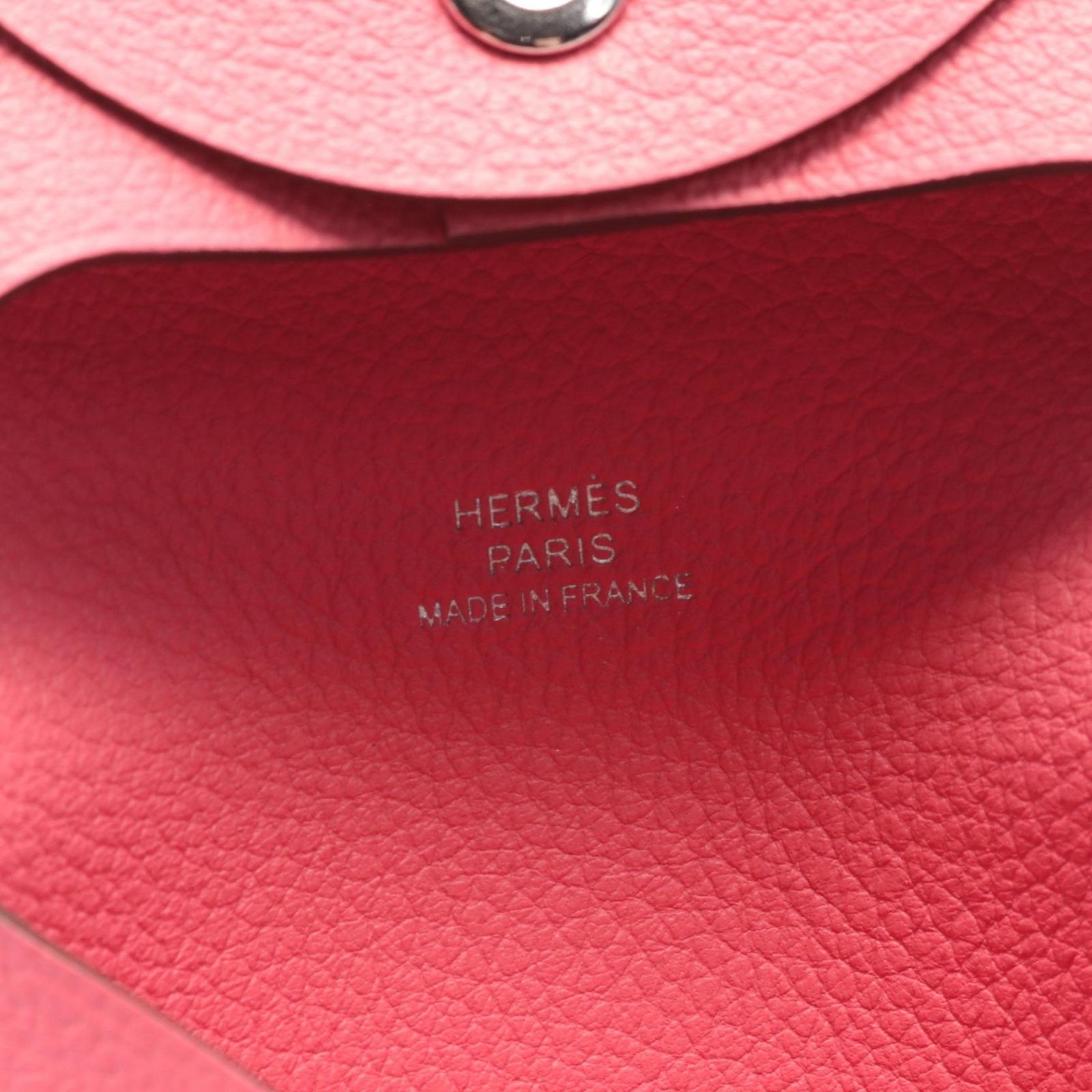 エルメス HERMES コインケース バスティア フラミンゴ その他