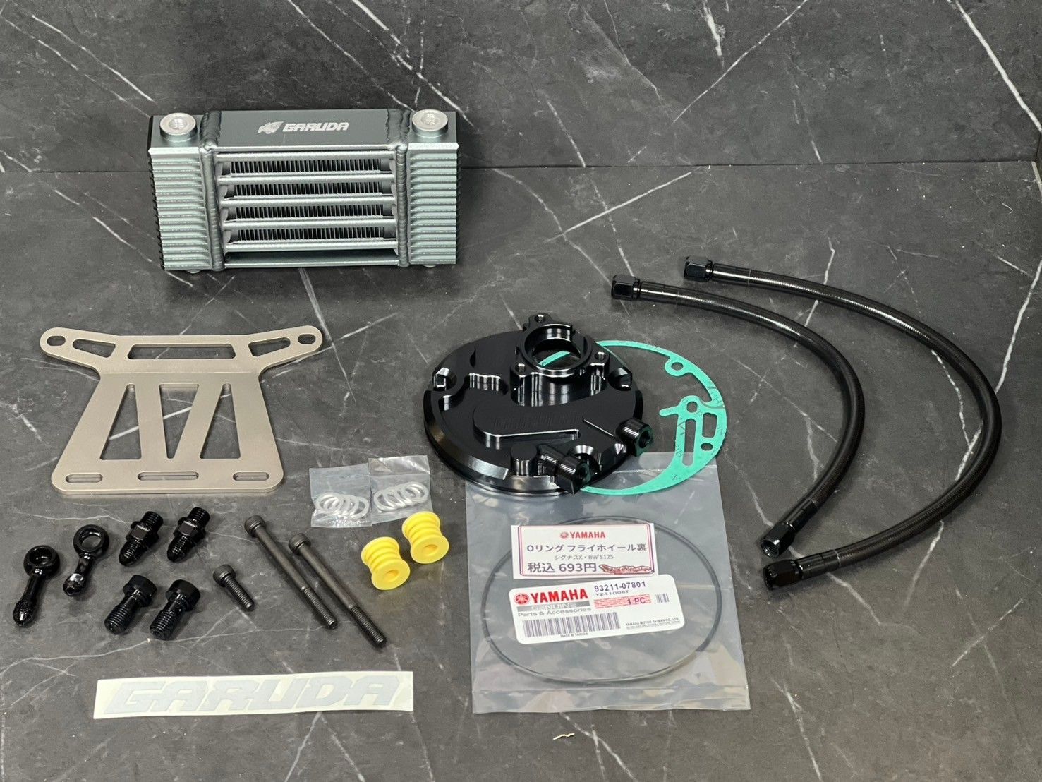 GARUDA 5段ストレート オイルクーラーキット GARUDA 5段ストレート オイルクーラーキット GARUDA 5段ストレート