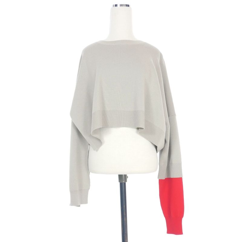 エンフォルド ENFOLD 22AW DOUBLE-SLEEVES LAYERED PULLOVER