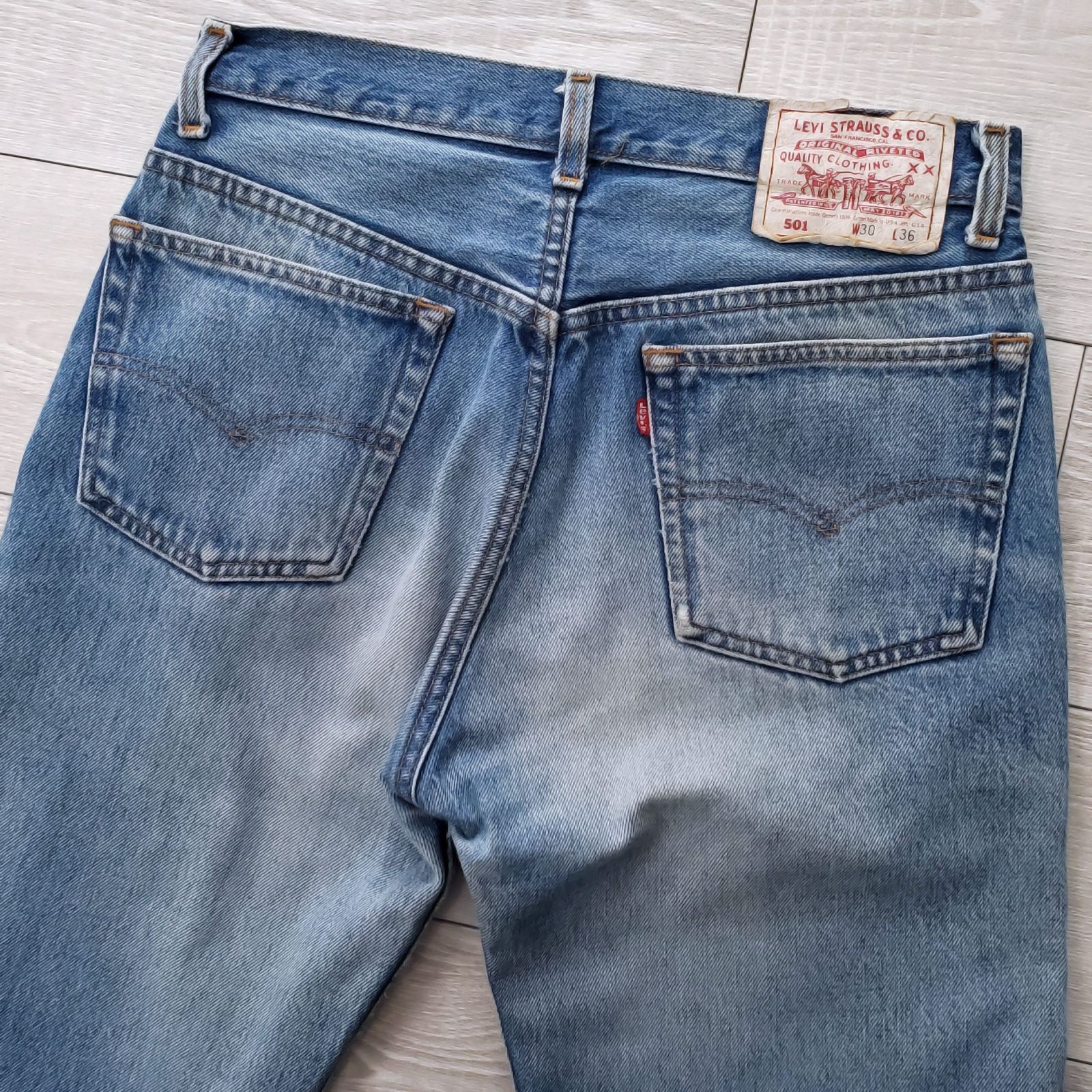Levisリーバイス□極上の仕上がり 90s vintage USA製 バレンシア工場