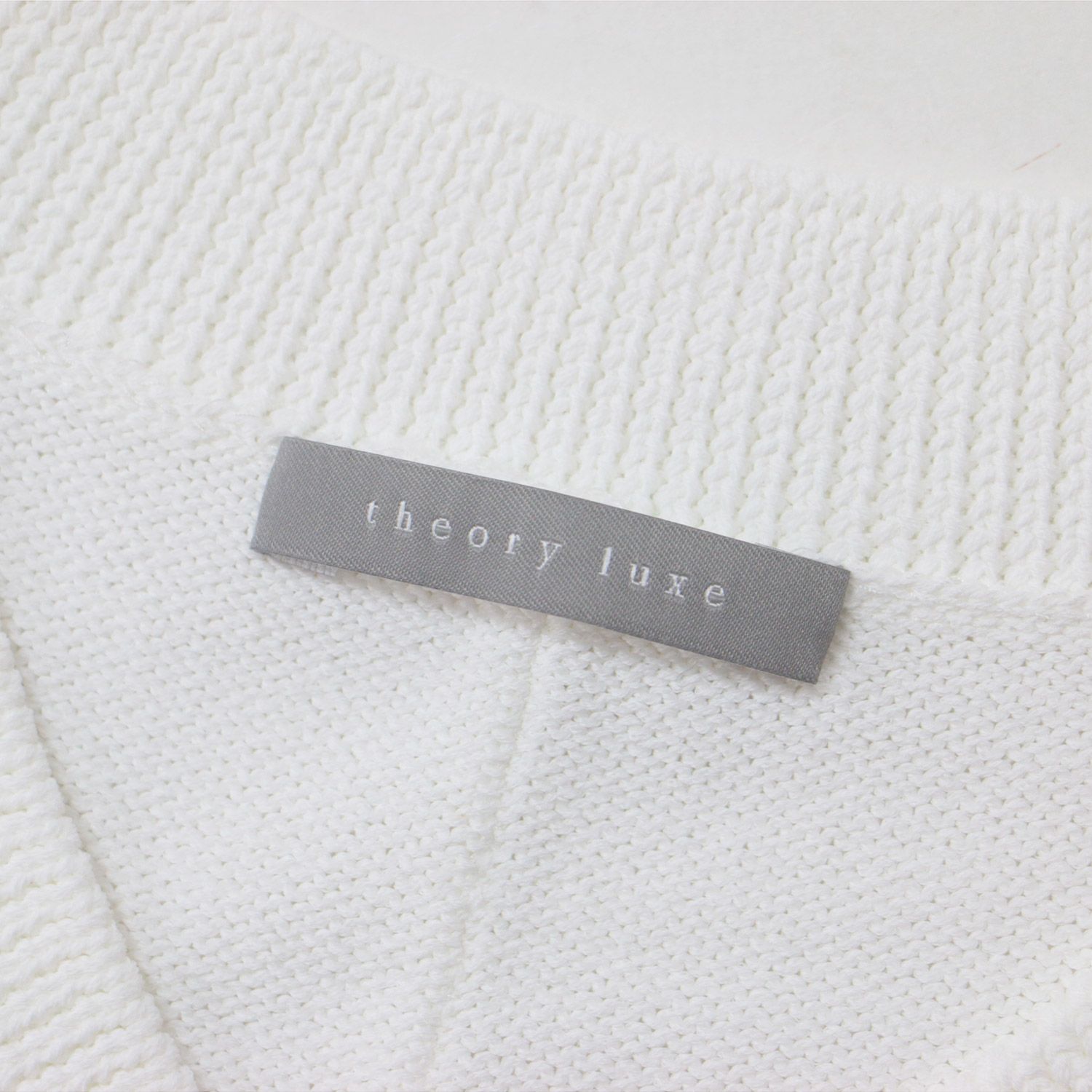 美品 セオリーリュクス ニット プルオーバー トップス カットソー 22春  