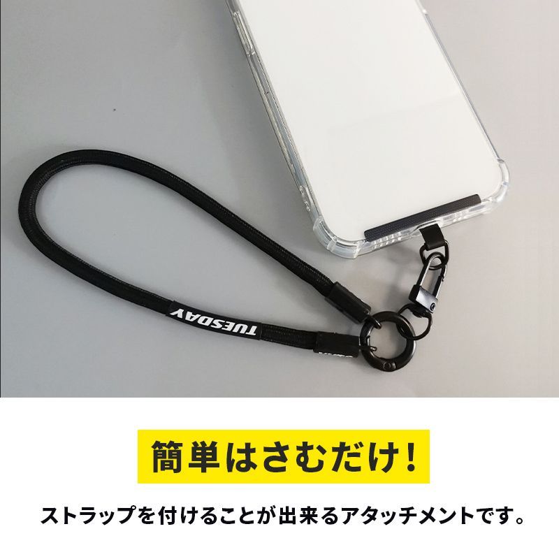 ストラップホルダー ステンレス ホルダーシート スマホ ショルダー スマホケース 挟むだけ 全機種対応 ネックストラップ パスケース スマホ 携帯 高級感 iPhone 15 14 13 12 携帯ストラップ 首掛け 肩掛け 落下防止 xpreria 日本製