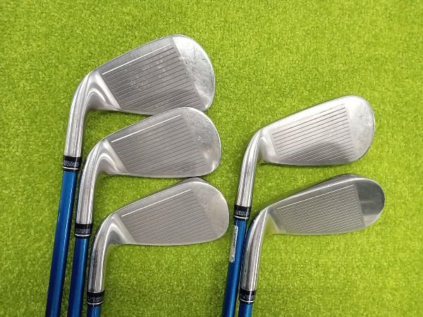 ダンロップ DUNLOP XXIO ELEVEN ネイビー アイアン５本 9 8 7 6 P セット フレックスSR